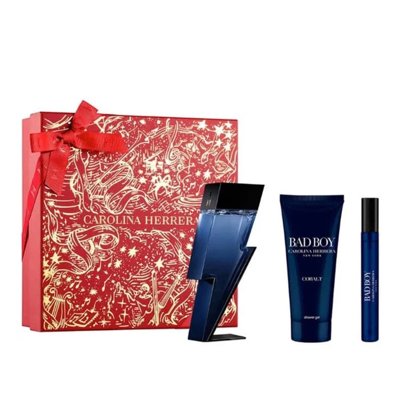 Carolina Herrera Bad Boy Cobalt Set De Regalo