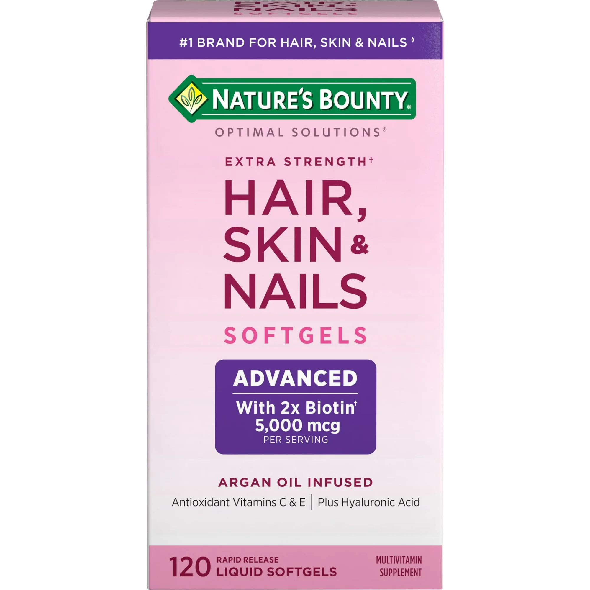 Biotina Avanzada para Cabello, Piel y Uñas