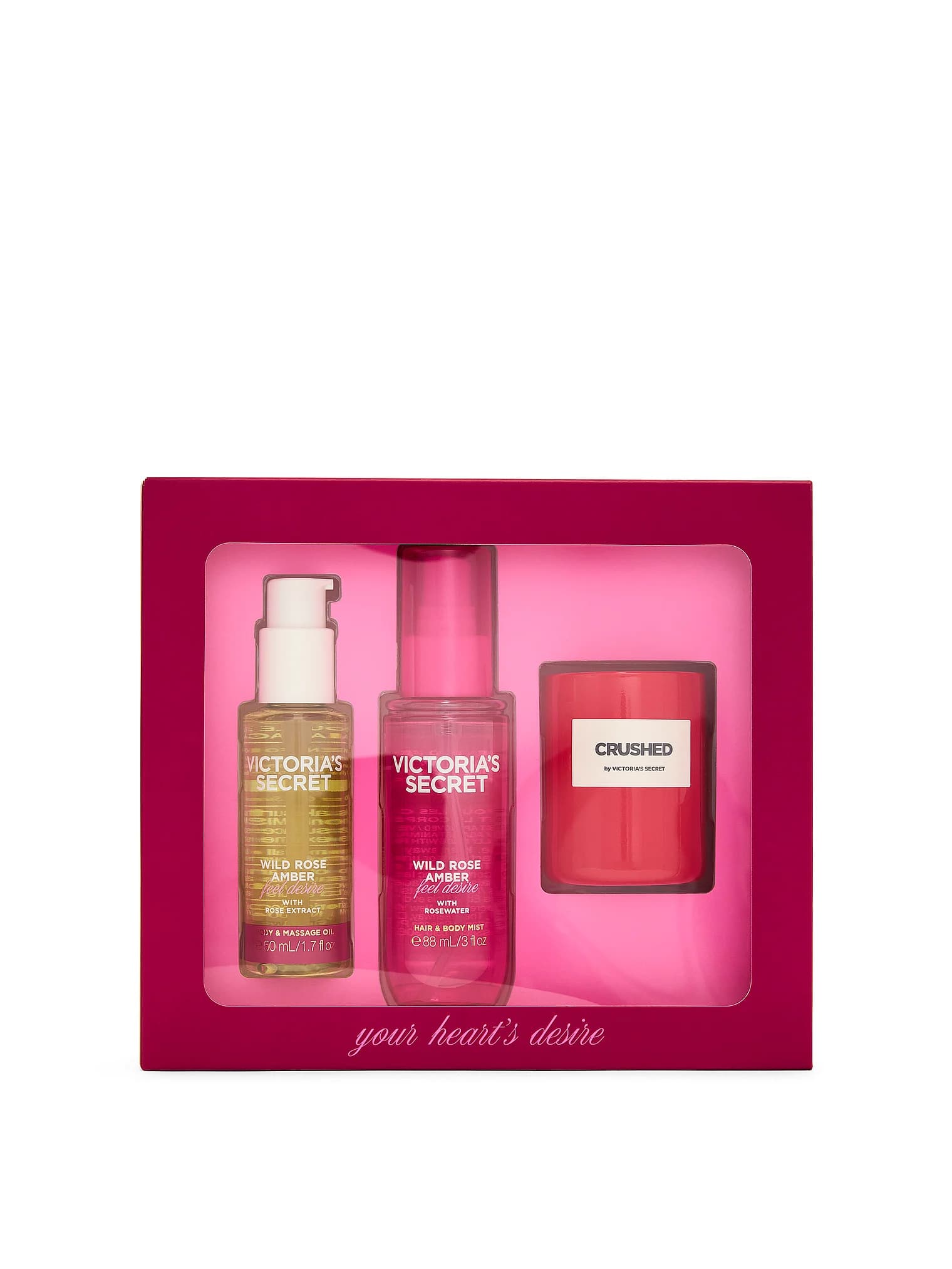 3-Piece Wild Rose Amber Gift