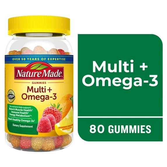 Gomitas de Multivitamínico + Omega-3