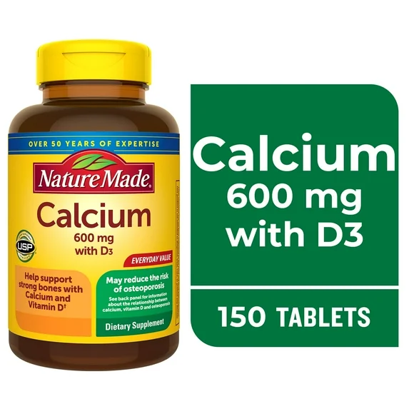 Calcio 600 mg con Vitamina D3