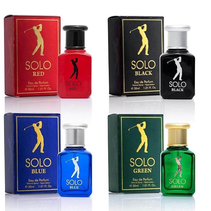 Solo - Juego de 4 fragancias pequeñas para hombre.