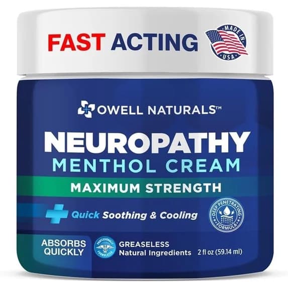 Crema para Alivio de Nervios por Neuropatía b